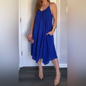 Change of scenery cobalt blue dress